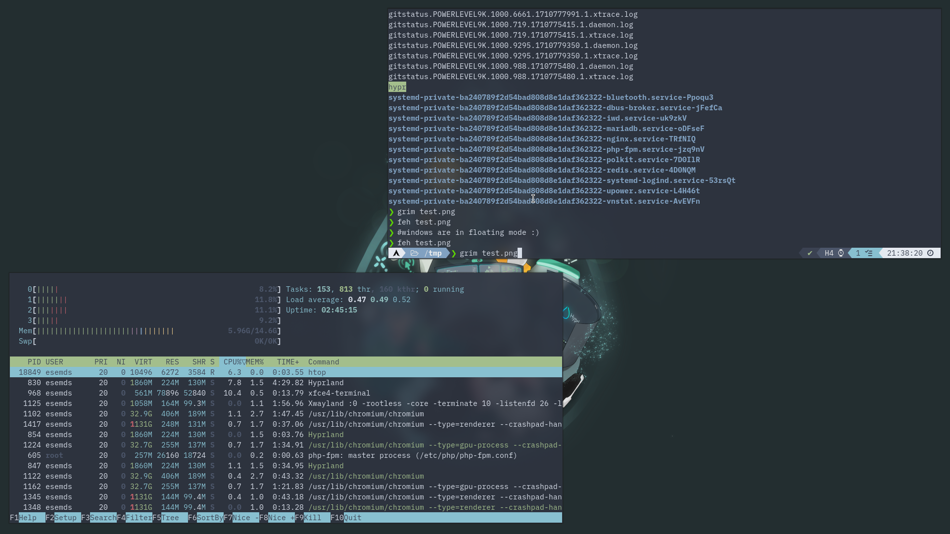 hyprland floating mode